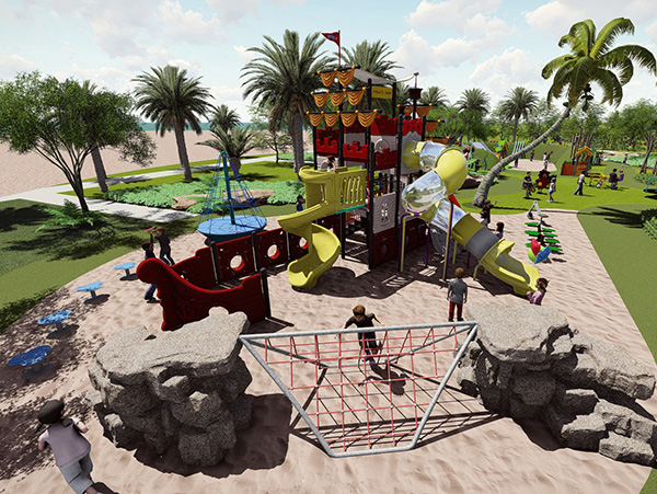 commercial outdoor playground